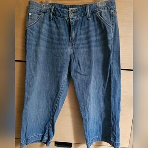 LEVIS 545 Denim Capri Pants